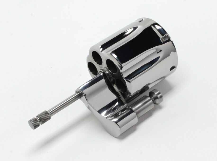 Colt Python .357 Mag Complete Cylinder Assembly. Bright