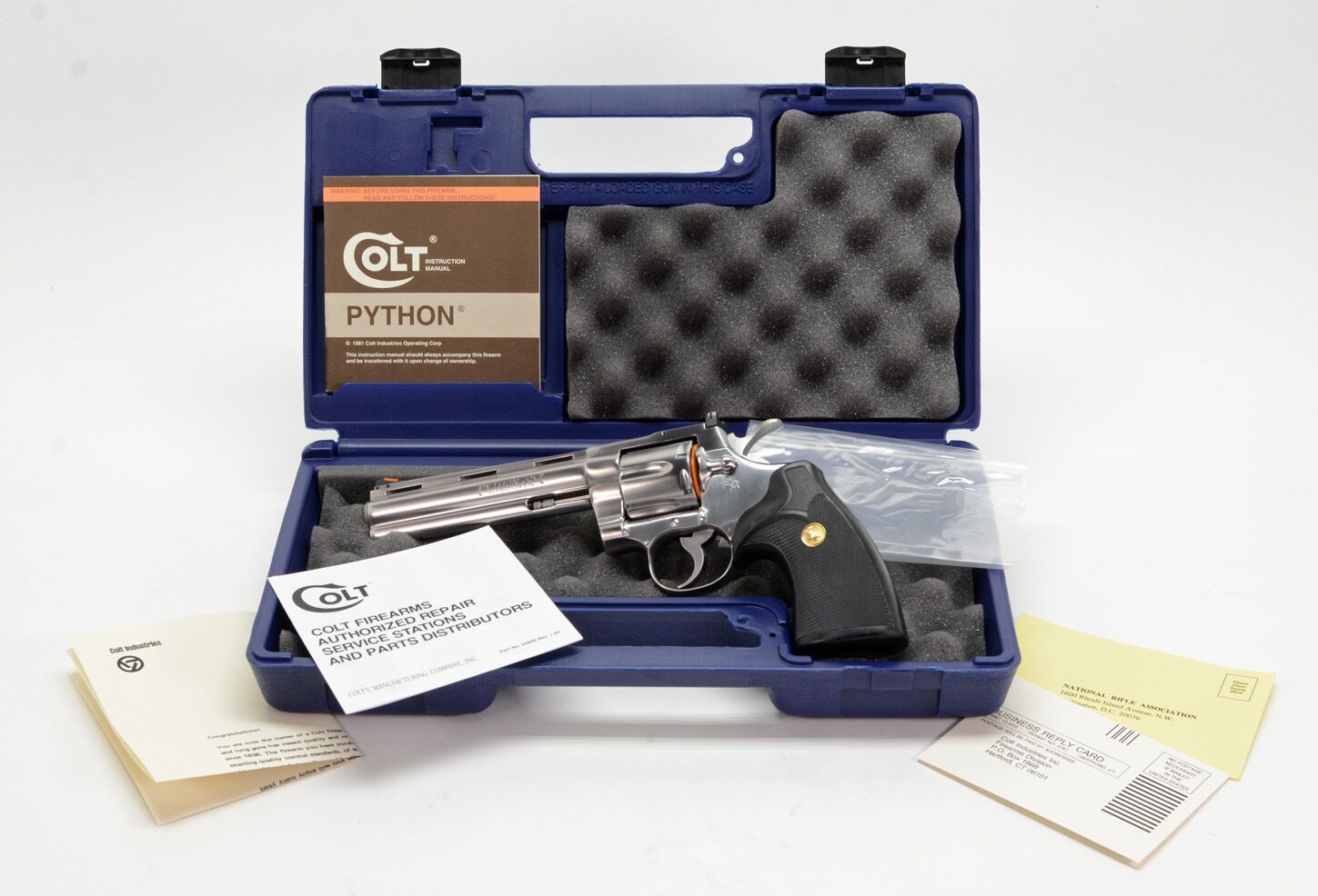 1983 Colt Python .357 Magnum. 6