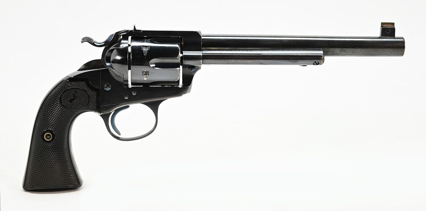 Side view of Colt Bisley Target