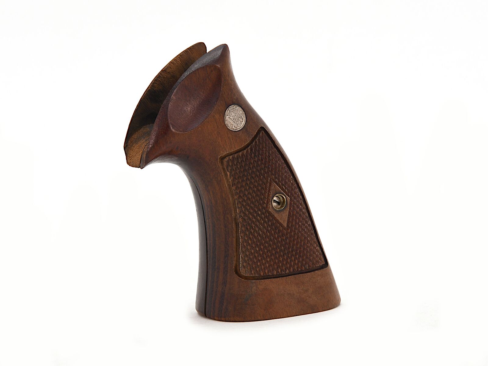 Smith & Wesson K Frame Diamond Square Checkered Walnut Grips