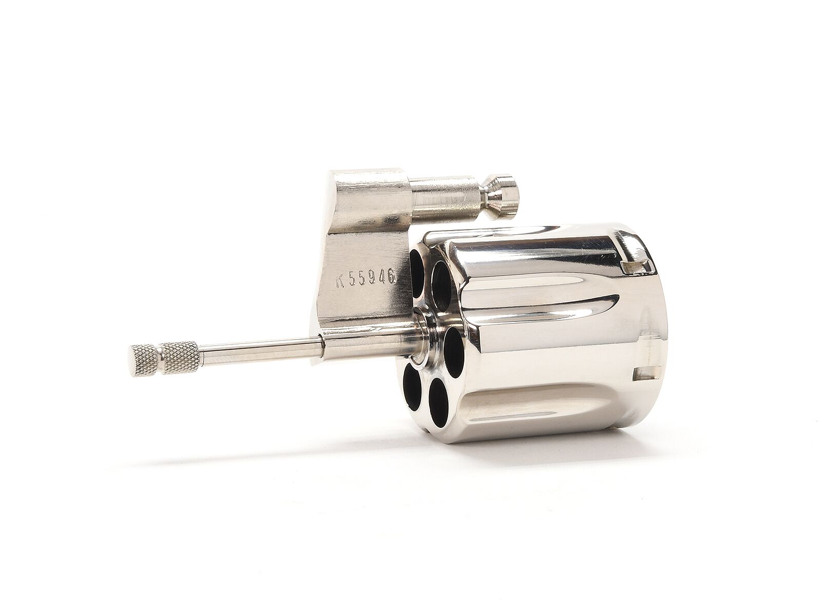 Colt Python .357 Magnum Nickel Plated Cylinder Assembly Image 1